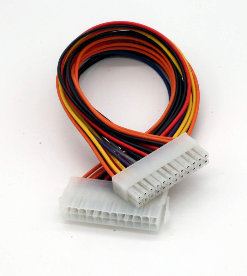 Power Supply AT 20Pin 24Pin Connector