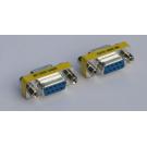 DB9 Female to Female FF Slimline Gender Changer
