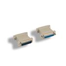 Null Modem Adapter DB25F to DB25M