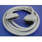 10FT SCSI-II HPDB50-M Latch to DB25-M