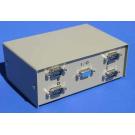 DB9 ABCD 4-Male 1-Female Ports Switch Box