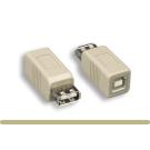 USB Gender CHANGER TYPE A Female to TYPE B Female Adapter