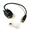 USB-A to DB9-Male Serial Port Adapter Prolific Chipset 1FT GOLDX GXMU-1201