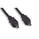 3FT 4 to 4 Pin IEEE-1394a IEEE1394 FIREWIRE 400 Mbps iLINK CABLE PC MAC DV AV
