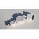 Apple iPod USB Data Retractable Cable